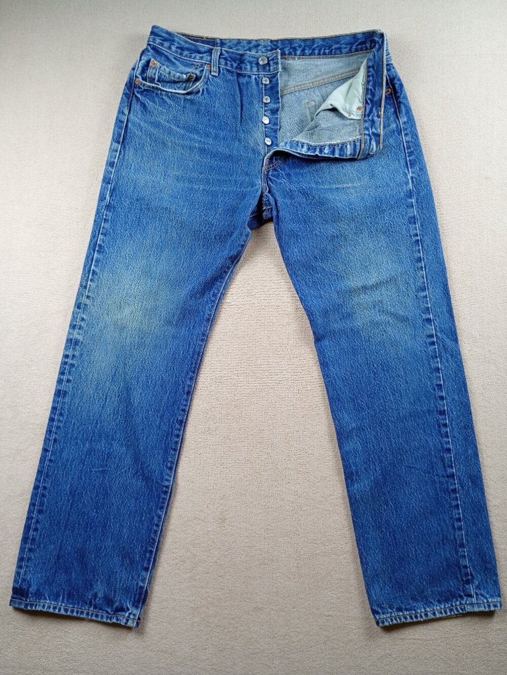 Levi's 501 XX Men's Jeans 36x32 Medium Wash Straight Leg